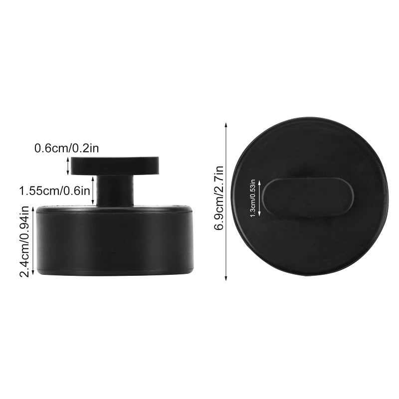 DEDC Jack Pads Compatible with Corvette - 4Pcs, Non-Slip Rubber Pucks Design to Safe Lifting of C5 C6 C7 C8 GS Models, Essential Garage Accessories for Corvette Owners - Image 2